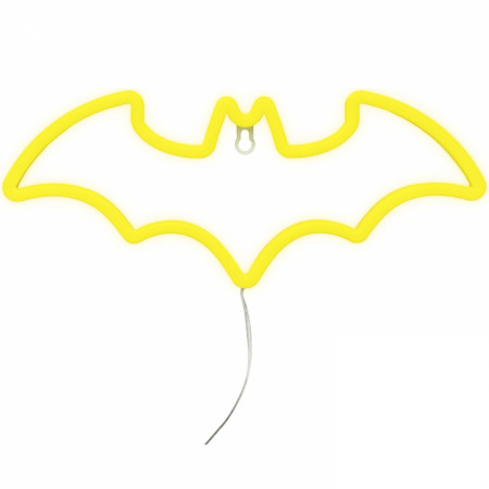 Batman Logo Neon Mountable Light